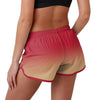 San Francisco 49ers NFL Womens Gradient Running Shorts