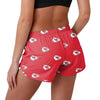 Kansas City Chiefs NFL Womens Mini Print Running Shorts