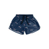 New England Patriots NFL Womens Mini Print Running Shorts