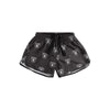 Las Vegas Raiders NFL Womens Mini Print Running Shorts