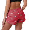 San Francisco 49ers NFL Womens Mini Print Running Shorts