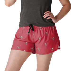 Tampa Bay Buccaneers NFL Womens Mini Print Running Shorts