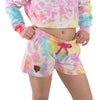 Chicago Bears NFL Womens Pastel Tie-Dye Blast Lounge Shorts