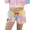 Cleveland Browns NFL Womens Pastel Tie-Dye Blast Lounge Shorts