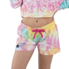 Dallas Cowboys NFL Womens Pastel Tie-Dye Blast Lounge Shorts