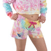 Tennessee Titans NFL Womens Pastel Tie-Dye Blast Lounge Shorts