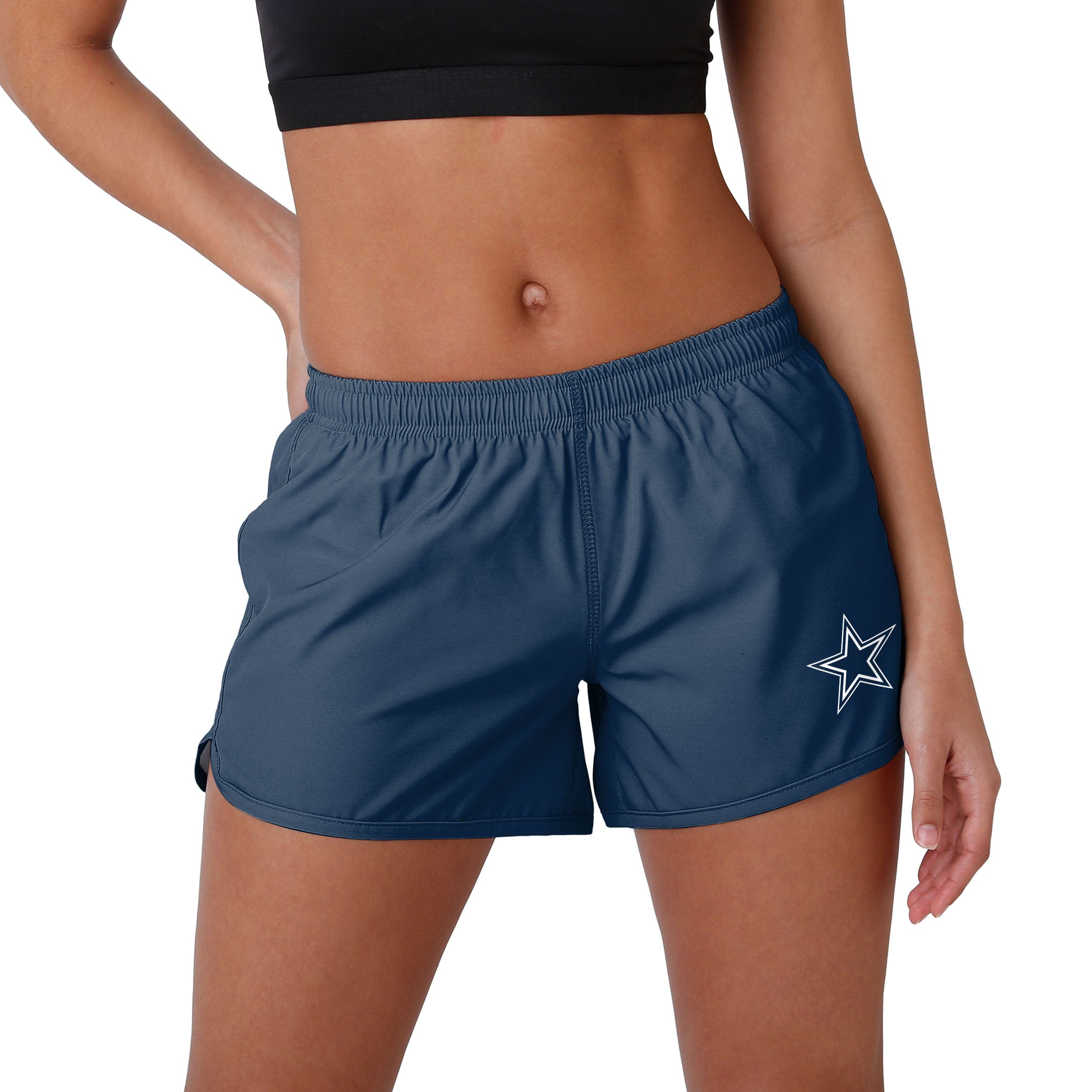 Dallas Cowboys NFL Womens Solid Running Shorts