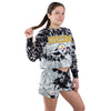Pittsburgh Steelers NFL Womens Tie-Dye Rush Lounge Shorts