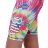 Buffalo Bills NFL Womens Tie-Dye Bike Shorts