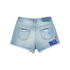 Buffalo Bills NFL Womens Team Logo Denim Shorts