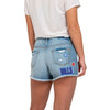 Buffalo Bills NFL Womens Team Logo Denim Shorts