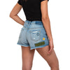 Green Bay Packers NFL Womens Team Logo Denim Shorts