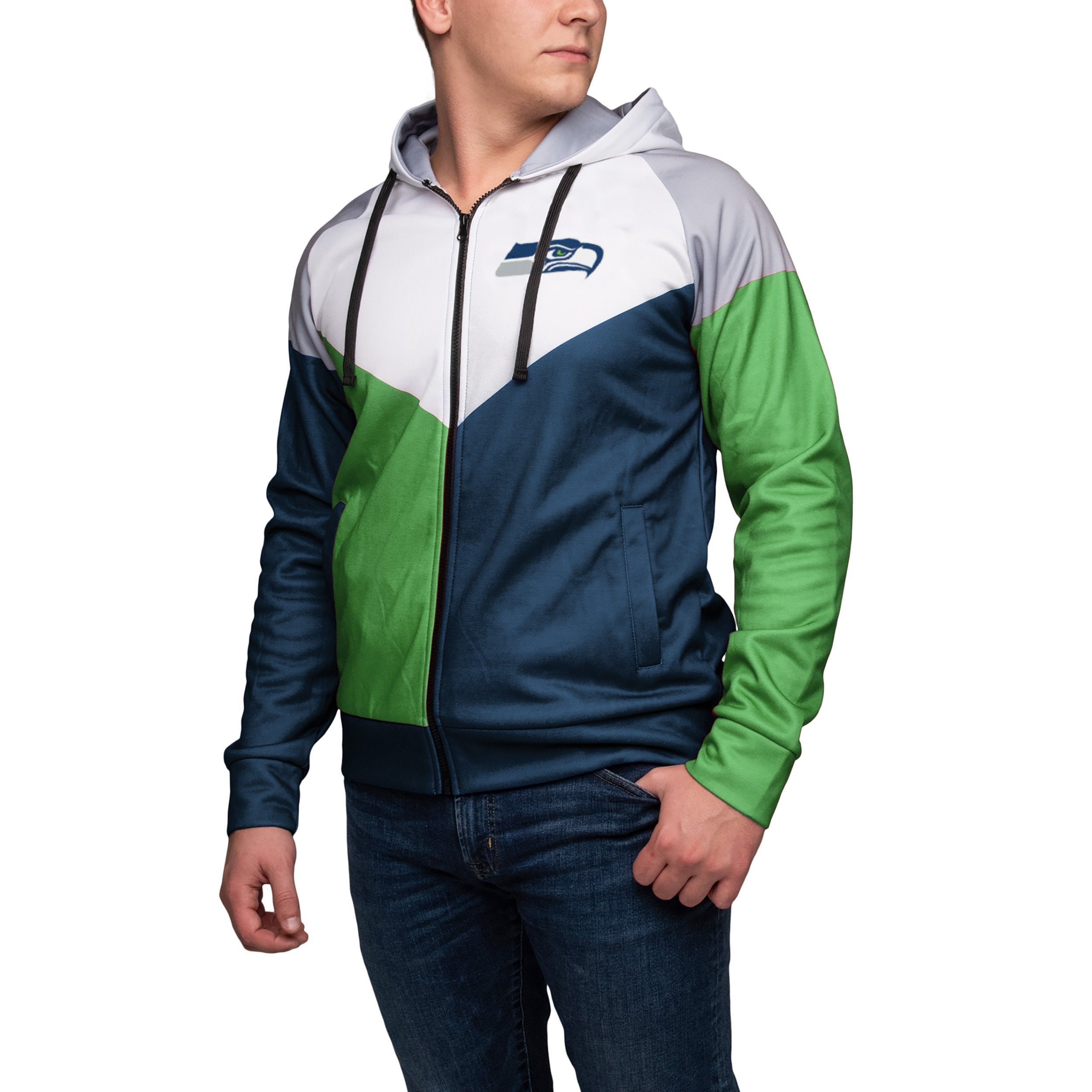 Seattle Seahawks Nike Track Jacket - Mens