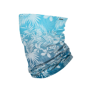 Aqua Floral Gaiter Scarf
