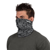 Black Digital Camo Polyfleece Gaiter Scarf