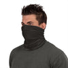 Solid Black Gaiter Scarf