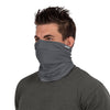 Solid Charcoal Gaiter Scarf