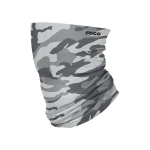Grey Camo Gaiter Scarf
