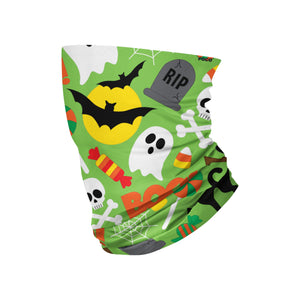 Cross Bone Ghost Gaiter Scarf