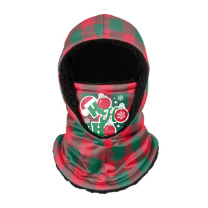 Ho Ho Ho Hooded Gaiter Scarf