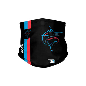 Miami Marlins MLB On-Field Black UV Gaiter Scarf