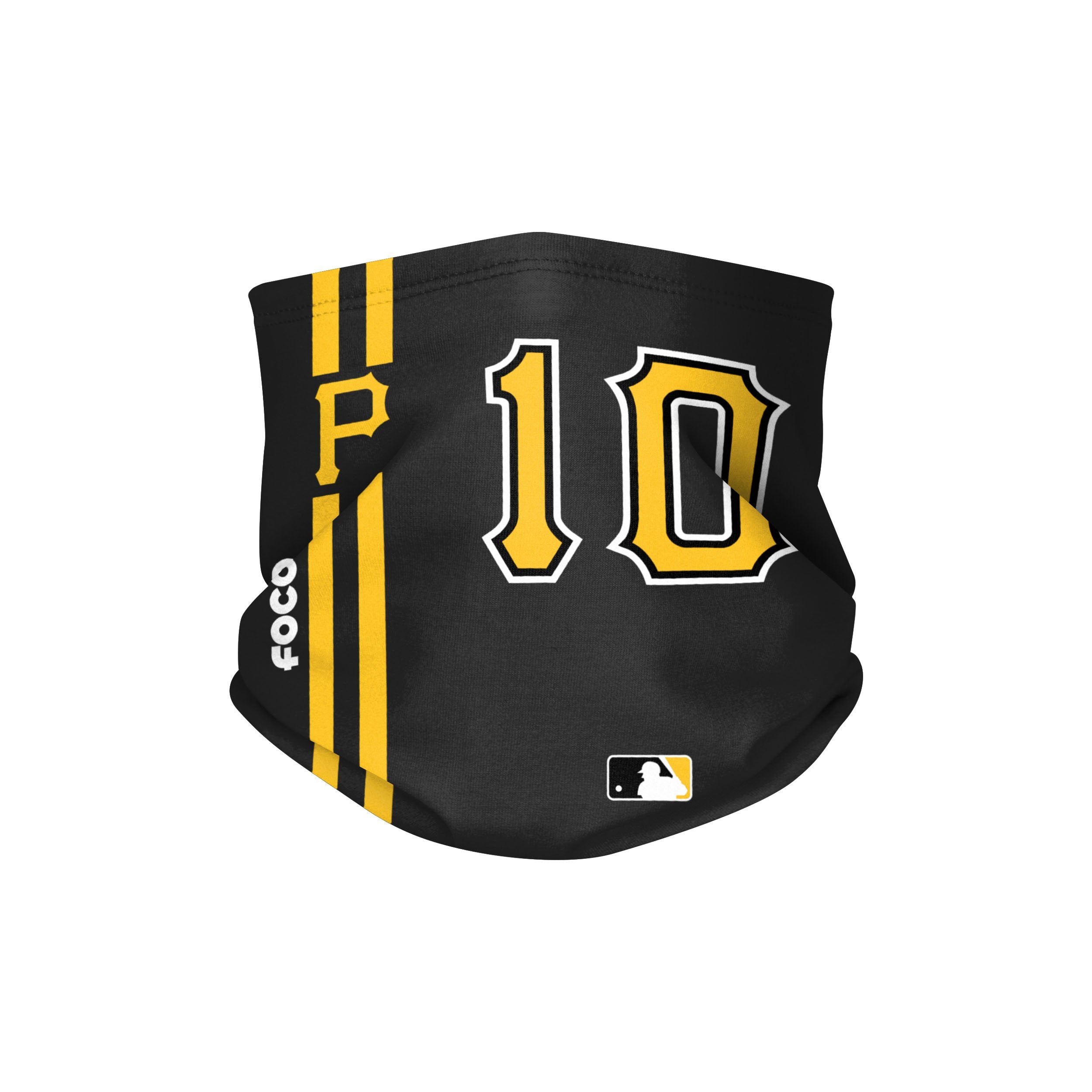 Youth Bryan Reynolds Black Pittsburgh Pirates Player Logo Jersey