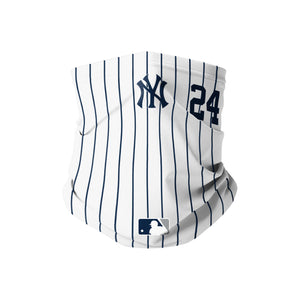 New York Yankees MLB Gary Sanchez On-Field Gameday Pinstripe Stitched Gaiter Scarf