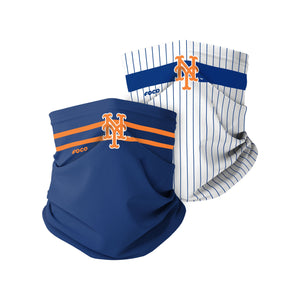 New York Mets MLB Stitched 2 Pack Gaiter Scarf