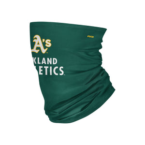 Athletics MLB Team Logo Stitched Gaiter Scarf