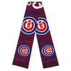 Chicago Cubs MLB Wordmark Big Logo Colorblend Scarf