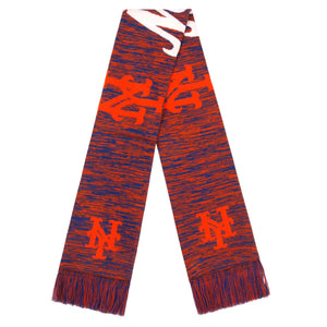 New York Mets MLB Wordmark Big Logo Colorblend Scarf