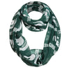 Michigan State Spartans NCAA Team Logo Infinity Scarf