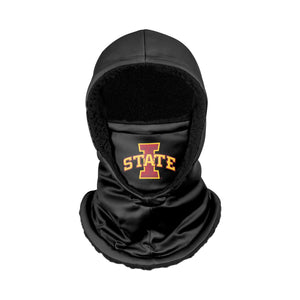 Iowa State Cyclones NCAA Black Hooded Gaiter