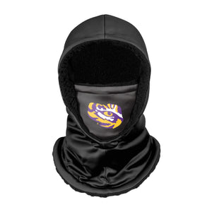 LSU Tigers NCAA Black Hooded Gaiter