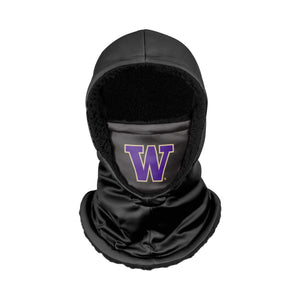 Washington Huskies NCAA Black Hooded Gaiter