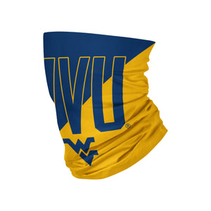 West Virginia Mountaineers NCAA Big Logo Gaiter Scarf