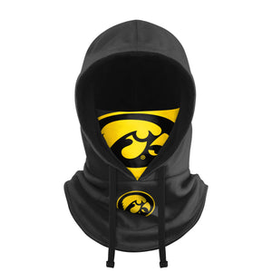 Iowa Hawkeyes NCAA Drawstring Hooded Gaiter