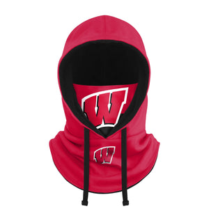 Wisconsin Badgers NCAA Drawstring Hooded Gaiter