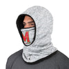 Maryland Terrapins NCAA Heather Grey Big Logo Hooded Gaiter