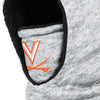 Virginia Cavaliers NCAA Heather Grey Big Logo Hooded Gaiter