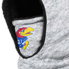 Kansas Jayhawks NCAA Heather Grey Big Logo Hooded Gaiter