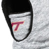 Virginia Tech Hokies NCAA Heather Grey Big Logo Hooded Gaiter