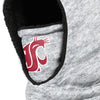 Washington State Cougars NCAA Heather Grey Big Logo Hooded Gaiter