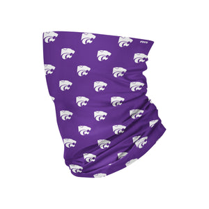 Kansas State Wildcats NCAA Mini Print Logo Gaiter Scarf