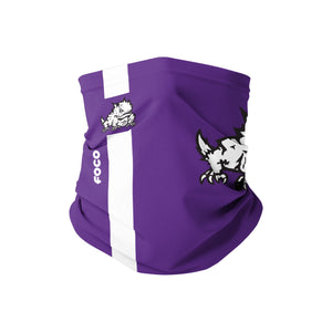 TCU Horned Frogs NCAA On-Field Sideline Logo Gaiter Scarf
