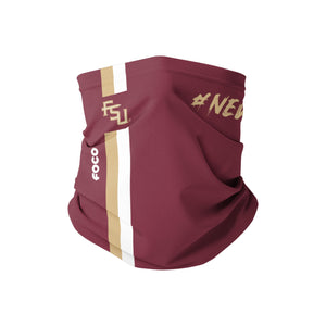 Florida State Seminoles NCAA On-Court Sideline Logo Newbloods Gaiter Scarf