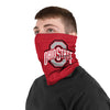 Ohio State Buckeyes NCAA On-Field Sideline Logo Team Scarlet Gaiter Scarf