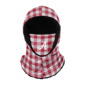 Alabama Crimson Tide NCAA Plaid Hooded Gaiter