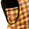 Iowa State Cyclones NCAA Plaid Hooded Gaiter