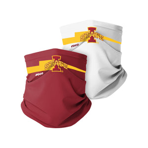 Iowa State Cyclones NCAA Stitched 2 Pack Gaiter Scarf